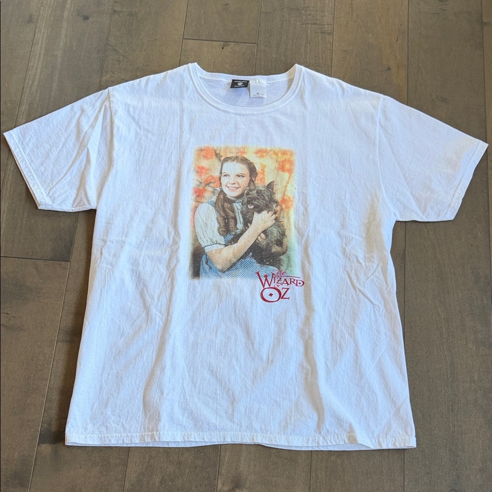 Vintage 1998 Wizard of Oz Warner Bros Studio Store XL Movie Promo Graphic Shirt